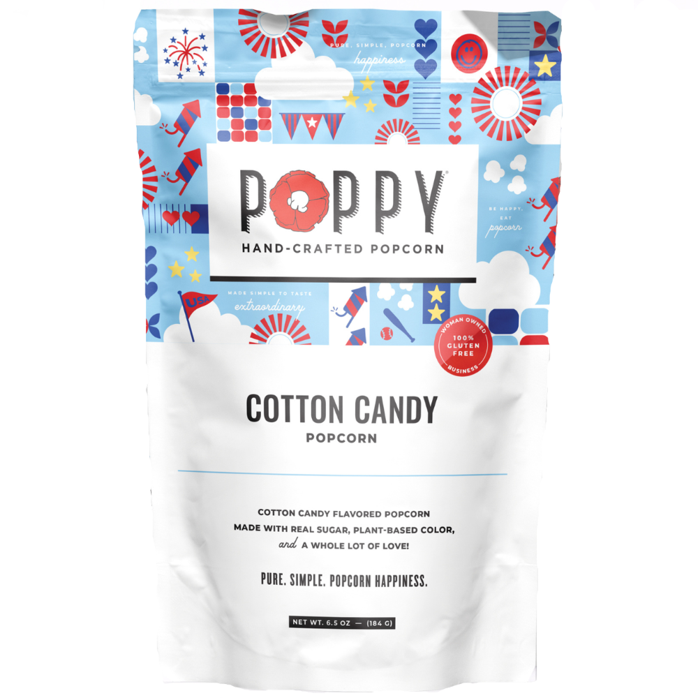 Poppy Handcrafted Gourmet Popcorn - 3 oz. to 10 oz.