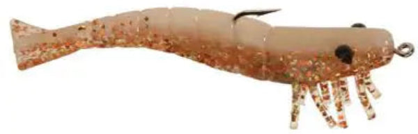 D.O.A. Pre-Rigged 3" Shrimp Scented Soft Lures - 3 pc.