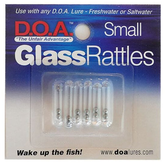 D.O.A. Glass Rattlers - 6 pc.