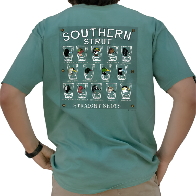 Southern Strut Cotton Fishing & Game T-Shirts