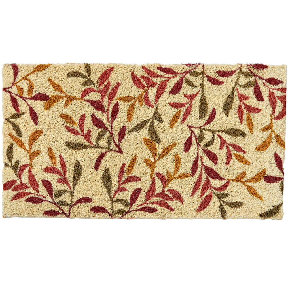 Autumn Leaves Coir Mat - 17" x 30"