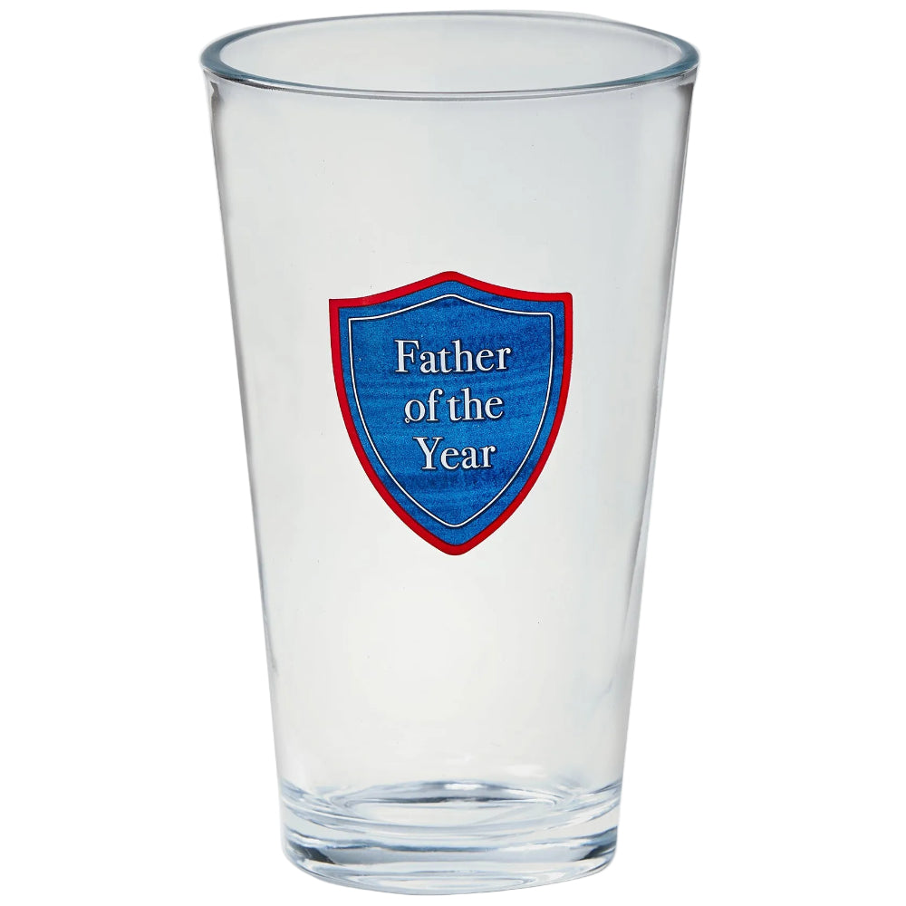 TAG "Father of the Year" Glass Beer Pint