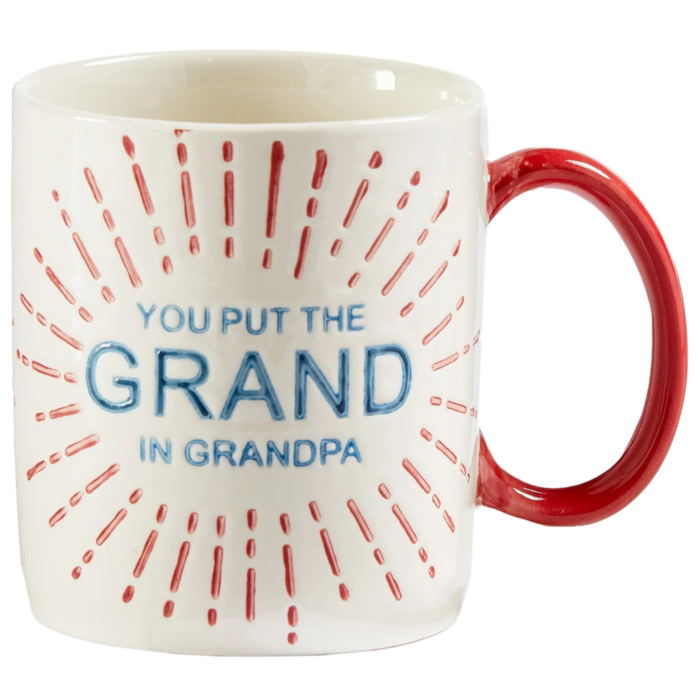 TAG "Put the Grand in Grandpa" Stoneware Coffee Mug