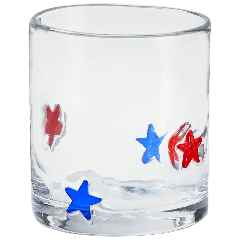 TAG Handmade Starry Double Old Fashioned Glass - 3.5" x 3.75"