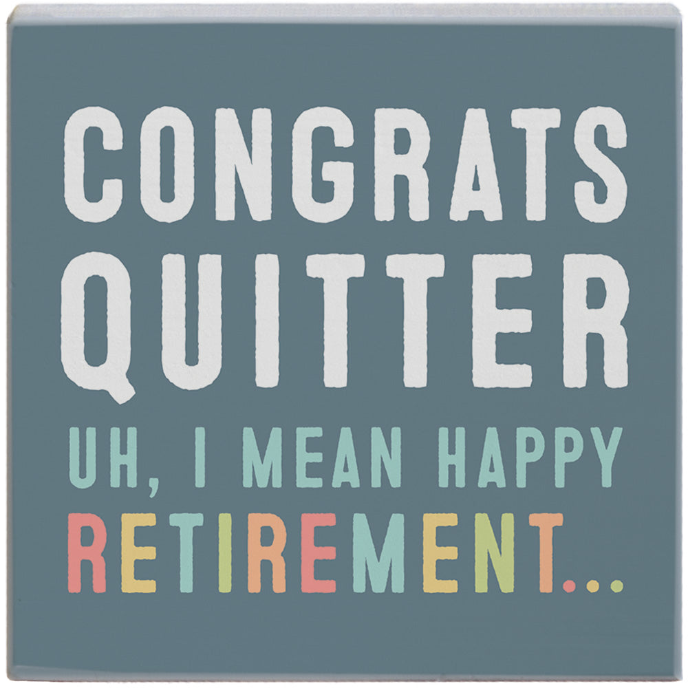 Sincere Surroundings Humorous Pinewood Signs (Small) - 3.5" to 12"