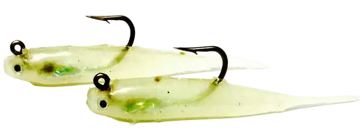 H&H Glass Minnow 1/8 oz. Double Rig Lures