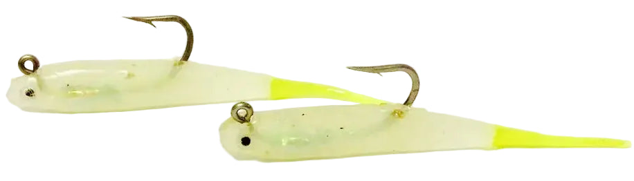 H&H Glass Minnow 1/8 oz. Double Rig Lures