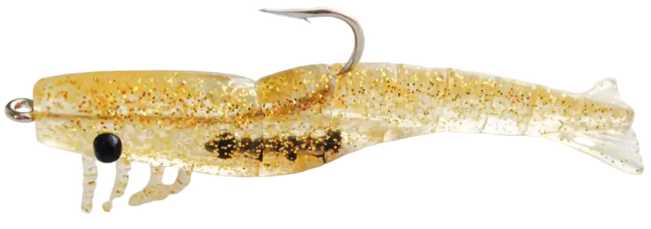 H&H TKO Shrimp 3.5" Pre-Rigged Soft Lures - 3 pc.