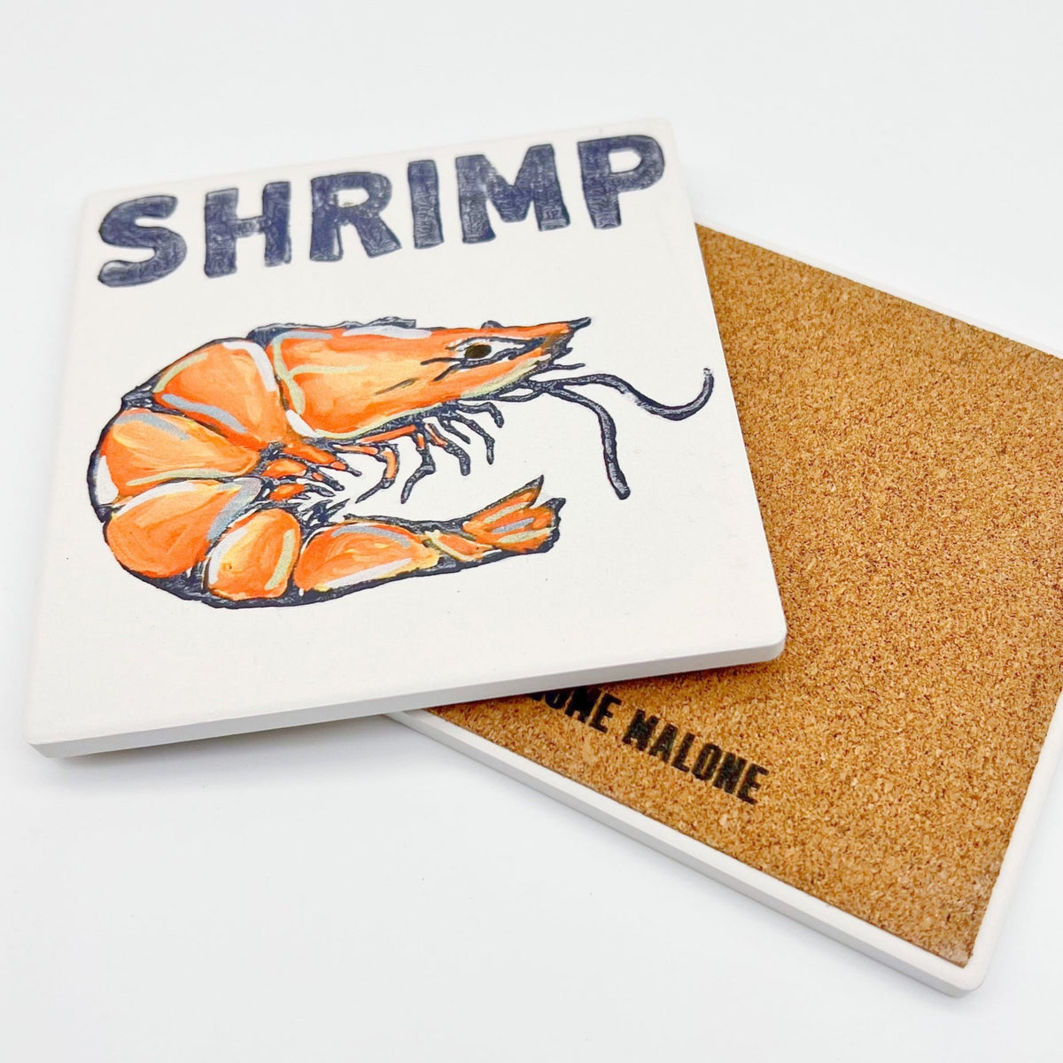 Home Malone New Orleans Style Stone Coasters - 4.25" x 4.25"