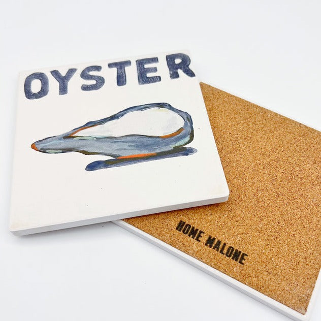 Home Malone New Orleans Style Stone Coasters - 4.25" x 4.25"