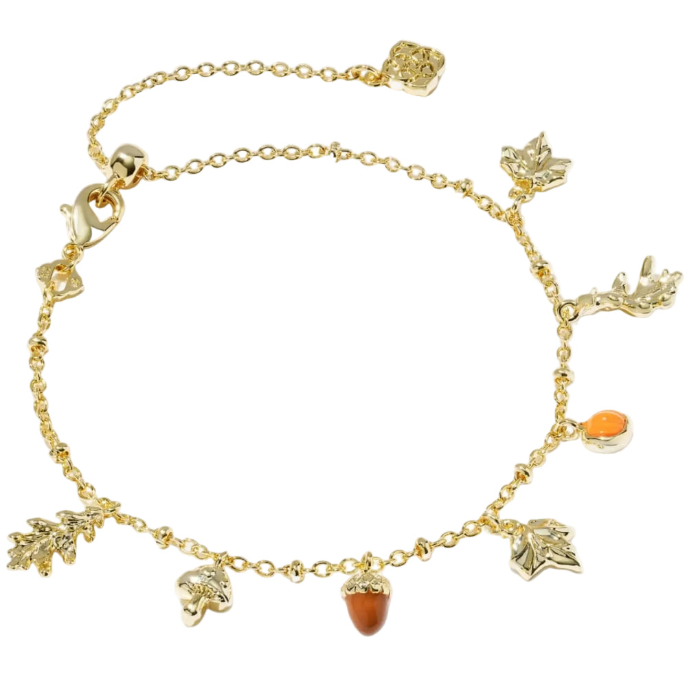 Kendra Scott Gold Autumn Charm Bracelet
