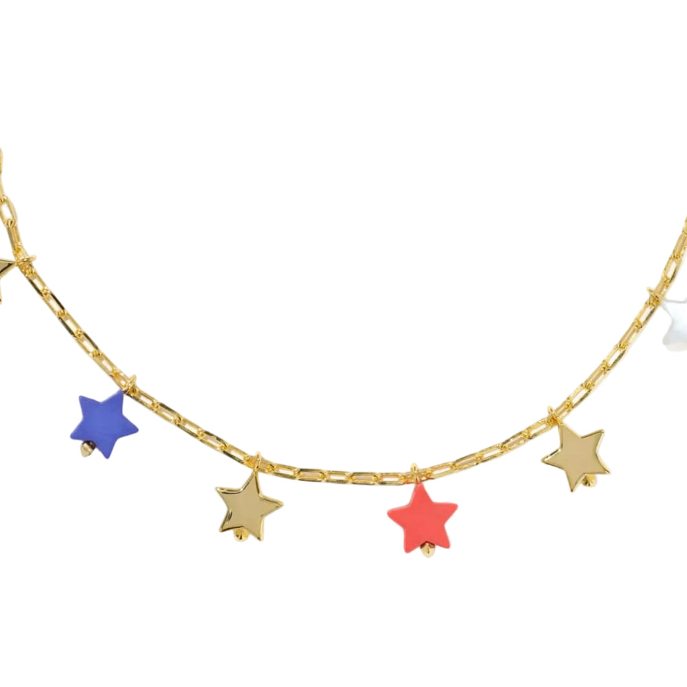 Kendra Scott Camila Gold Strand & Star Charm Necklace