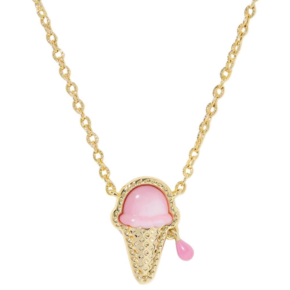 Kendra Scott Gold Ice Cream Pendant Necklace