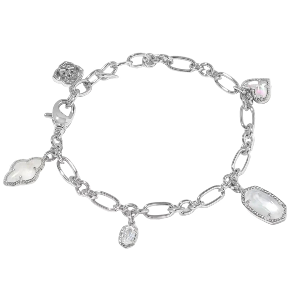 Kendra Scott Icon Silver Charm Bracelet