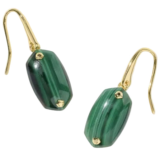 Kendra Scott Lee Gold Riveted Drop Earrings