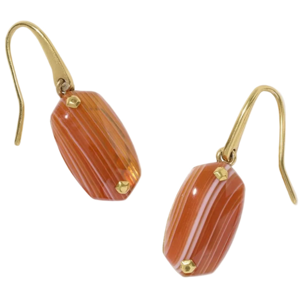 Kendra Scott Lee Gold Riveted Drop Earrings