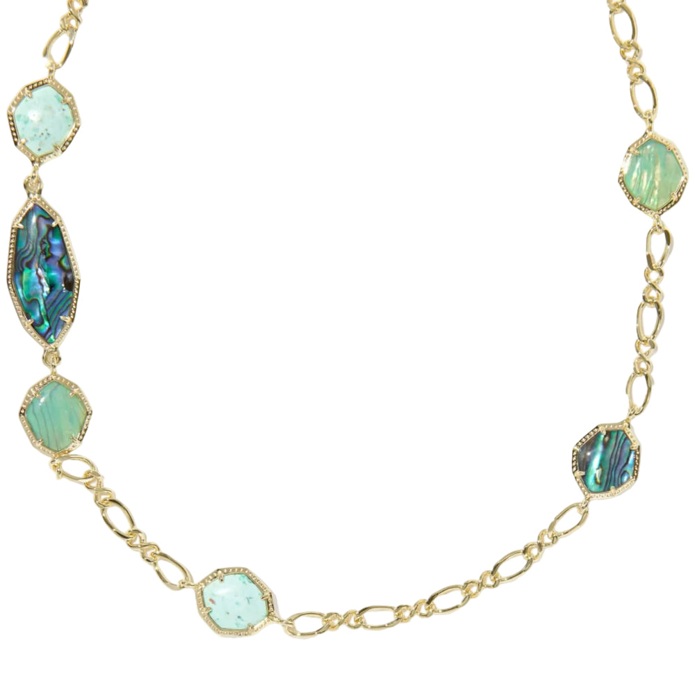 Kendra Scott Ophelia Gold Long Strand Necklace