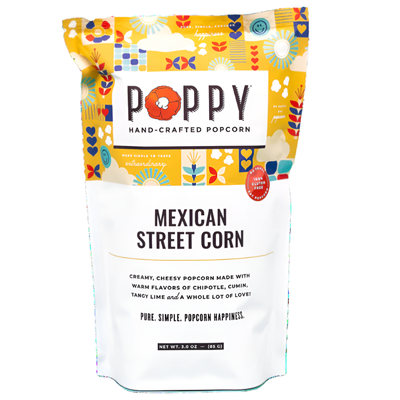 Poppy Handcrafted Gourmet Popcorn - 3 oz. to 10 oz.