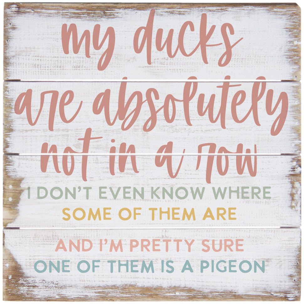 Sincere Surroundings Humorous Pinewood Signs (Small) - 3.5" to 12"