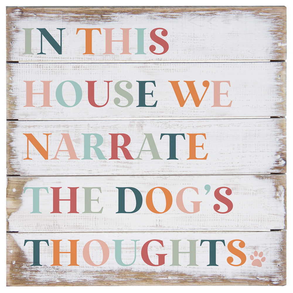 Sincere Surroundings Humorous Pinewood Signs (Small) - 3.5" to 12"