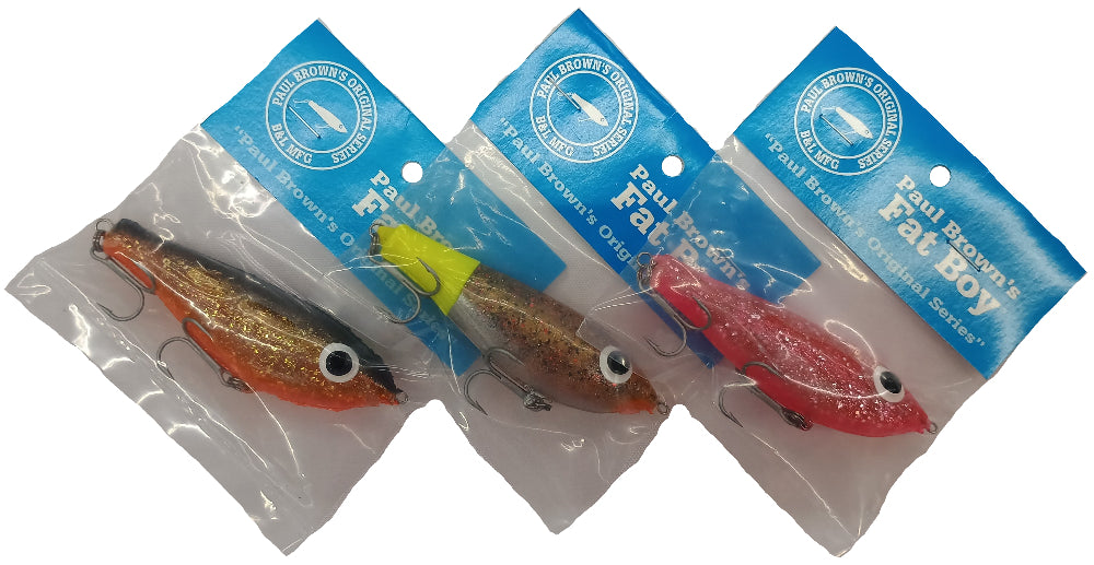 Paul Brown's Fat Boy Suspending Soft Lures - 4"