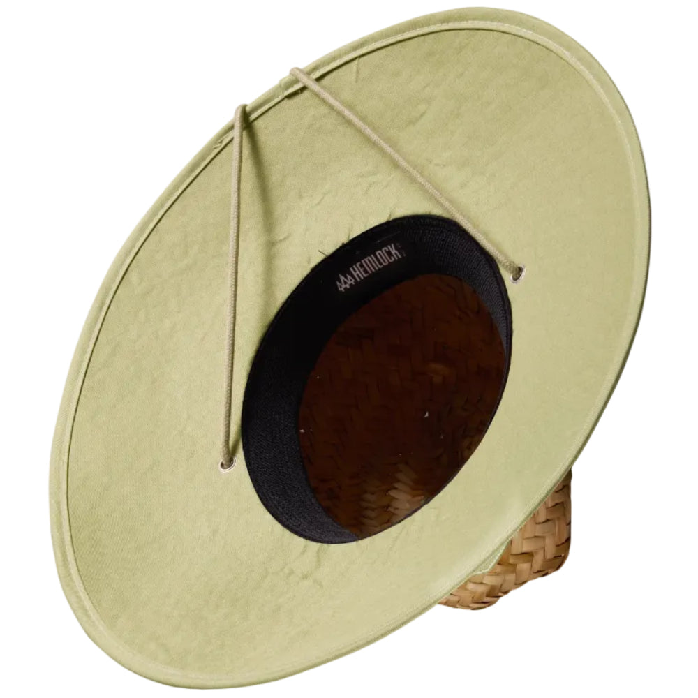 Hemlock Wide Brim Straw Lifeguard Hats