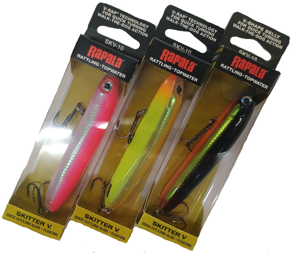 Rapala Skitter Walk 1/2 oz. SKV-10 Rattling Hard Lure - 4"