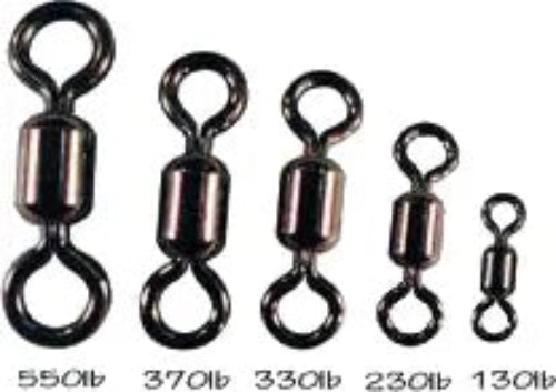Spro Black Nickel Power Barrel Swivels