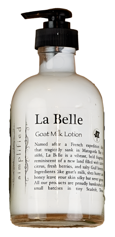 Simplified Soap Goat Milk Lotion - 1 oz. to 16 oz.