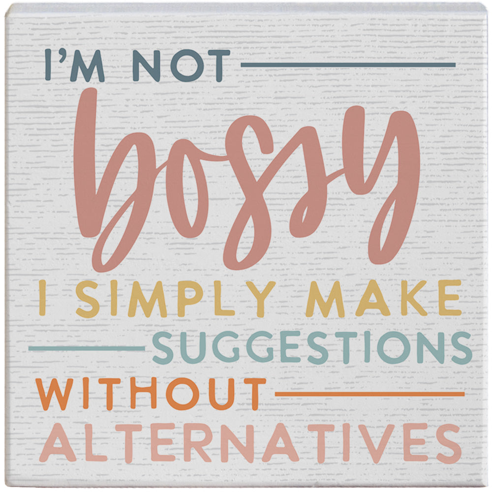 Sincere Surroundings Humorous Pinewood Signs (Small) - 3.5" to 12"