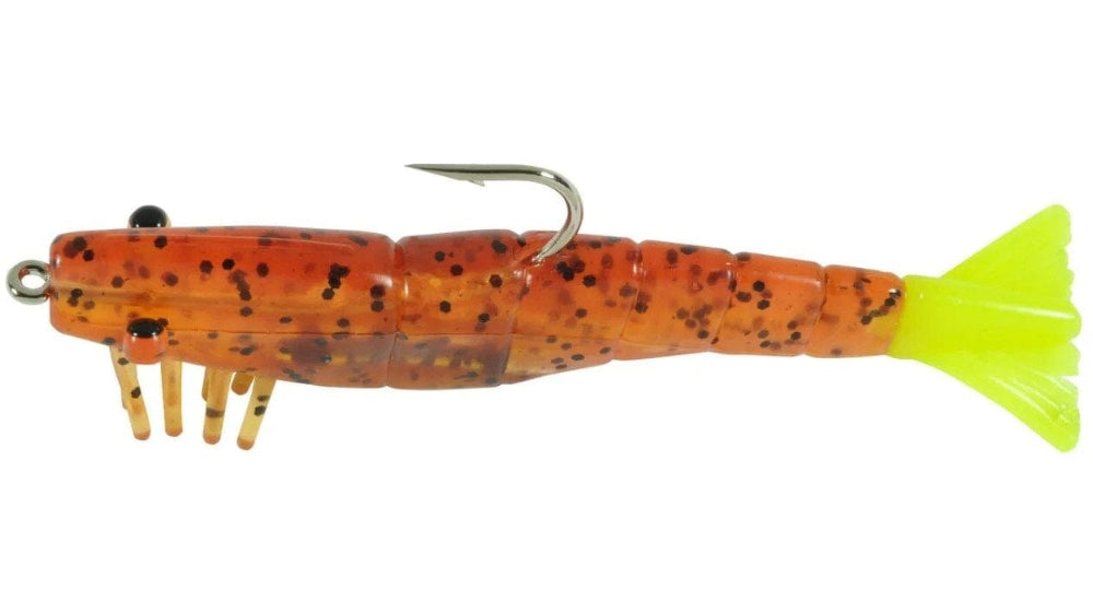H&H TKO Shrimp 3.5" Pre-Rigged Soft Lures - 3 pc.