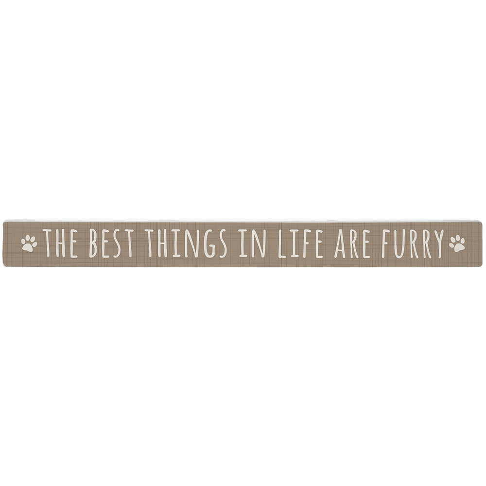 Sincere Surroundings Humorous "Talking Sticks" Pinewood Signs - 1.5" x 16"