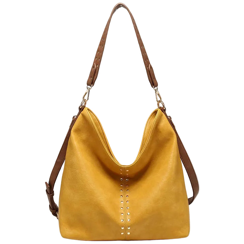 Jen & Co. Emery Vegan Leather Slouchy Hobo Bag
