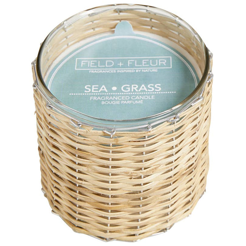 Field+Fleur Soy Wax Wicker Candles - 12 oz. & 21 oz.