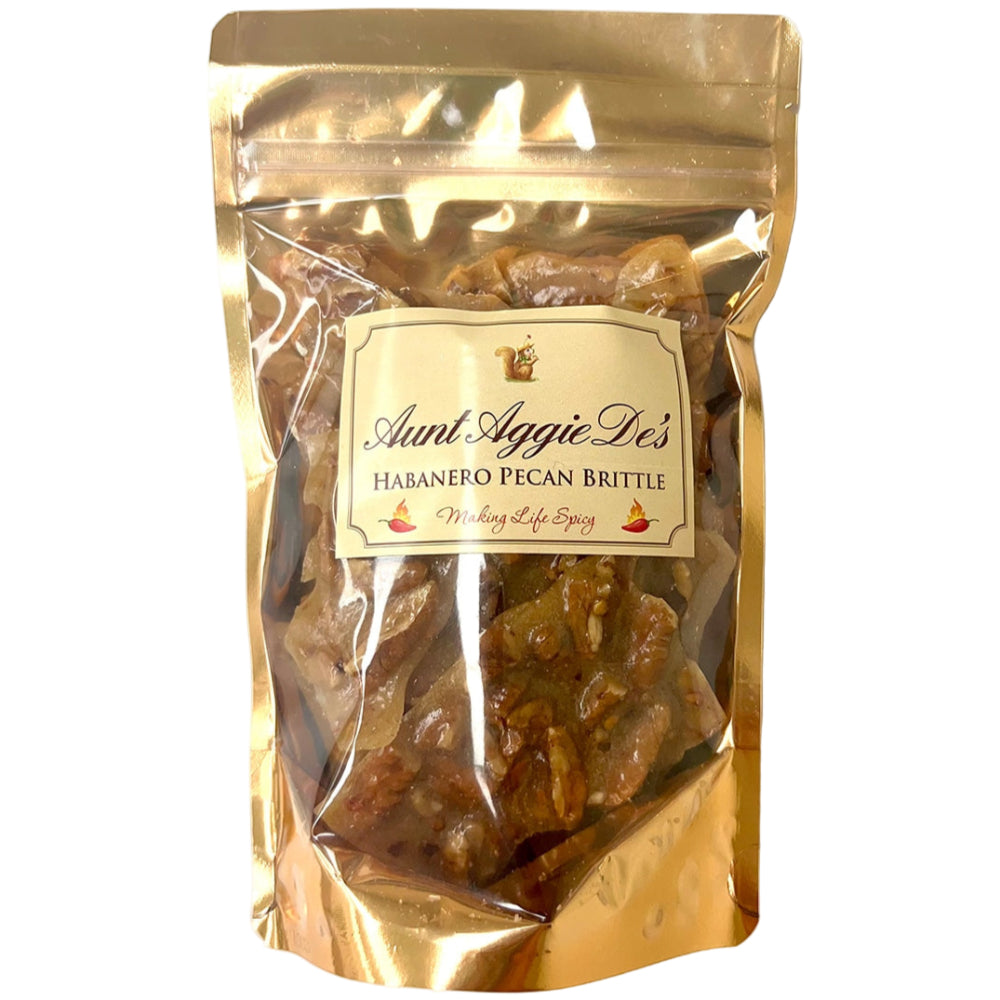 Aunt Aggie De's Habanero Pecan Brittle - 6 oz. & 8 oz.