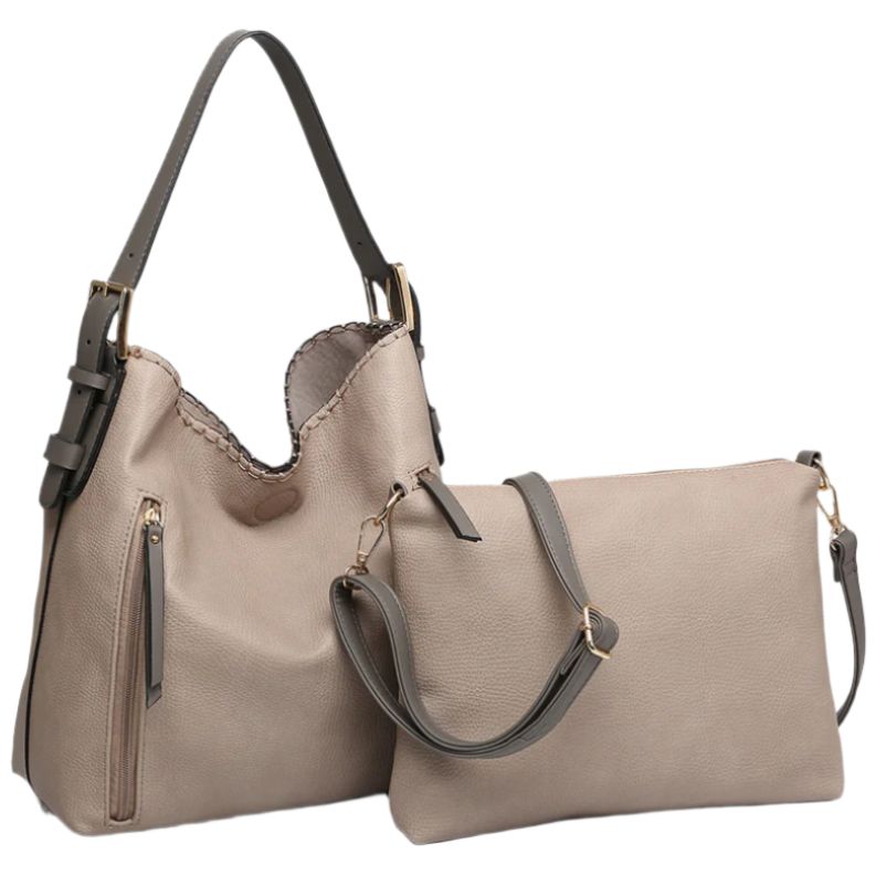 Jen & Co. Alexa Hobo Vegan Leather Concealed Carry Bag