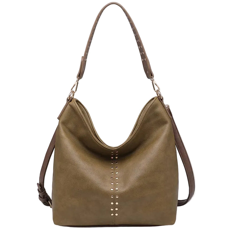 Jen & Co. Emery Vegan Leather Slouchy Hobo Bag