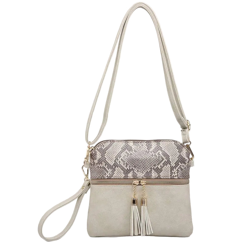 Jen & Co. Tara Vegan Leather Crossbody Bag