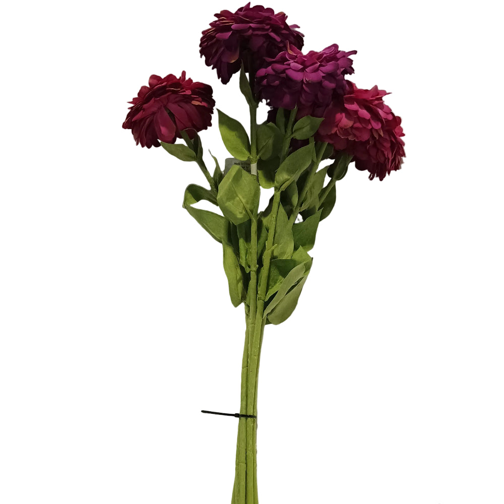 Napa Faux Gardeb Zinnias Bundle - 26"