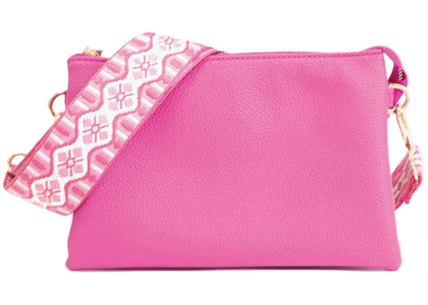 Jen & Co. Izzy Vegan Leather Crossbody Bag