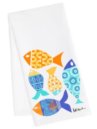 M-Design Studio Cotton Tea Towels (Rockport, TX) - 20" x 30"