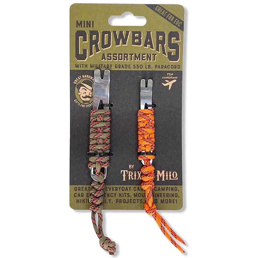 Trixie & Milo Stainless Steel Pry Bars & Paracord Set - 2 pc.