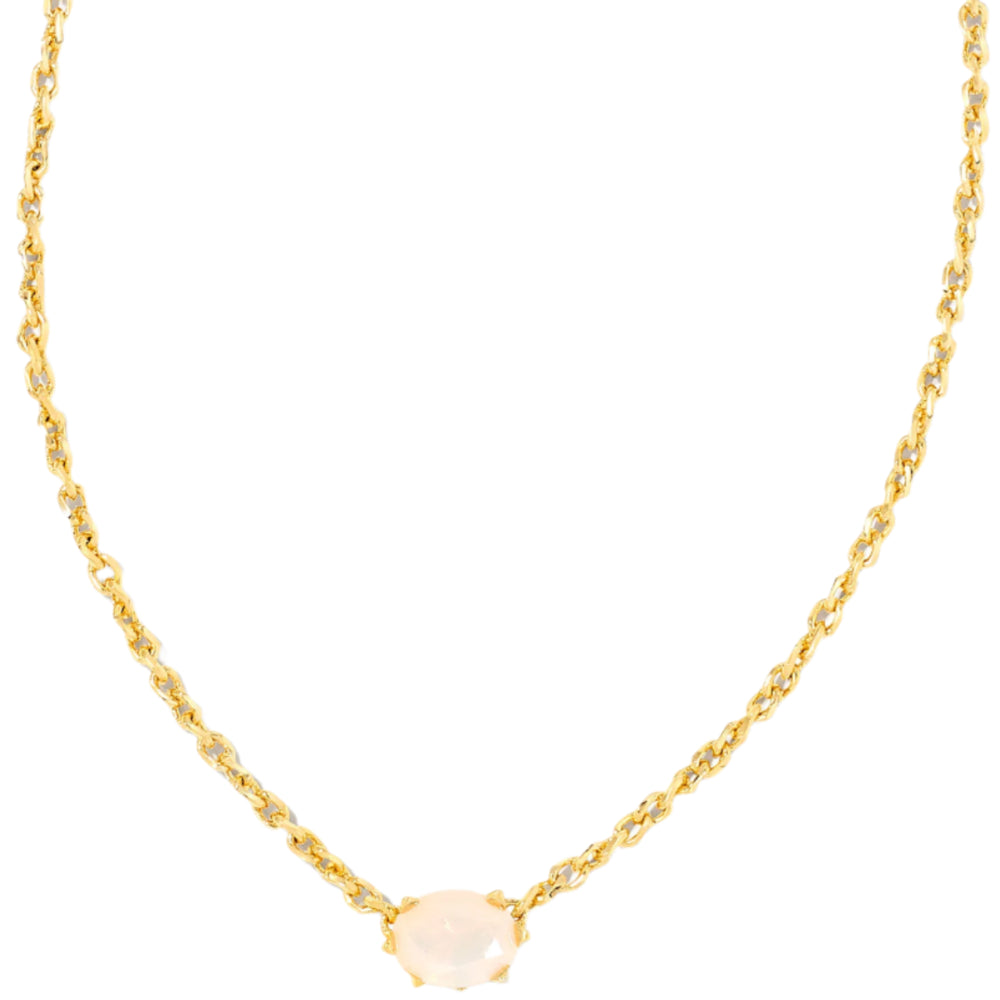 Kendra Scott Cailin Gold Crystal Pendant Necklace