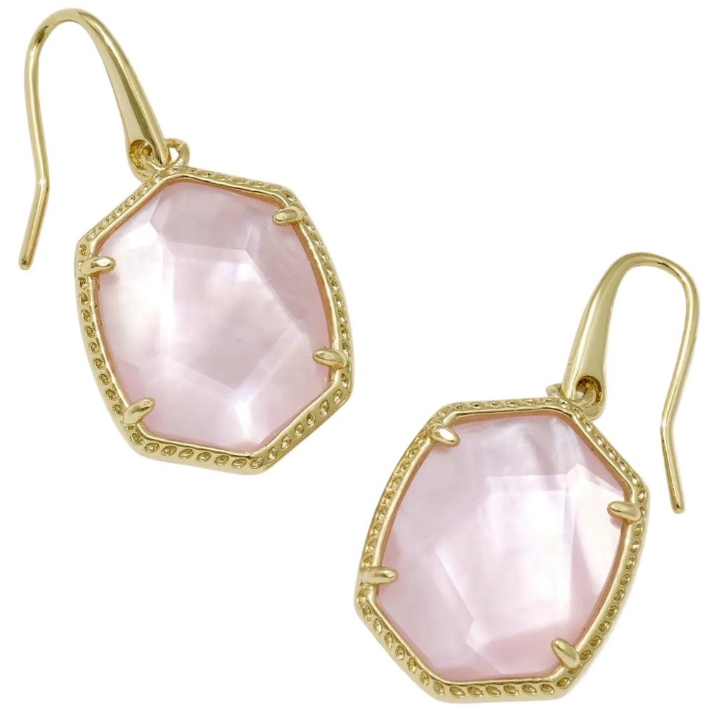 Kendra Scott Daphne Gold Frame Drop Earrings