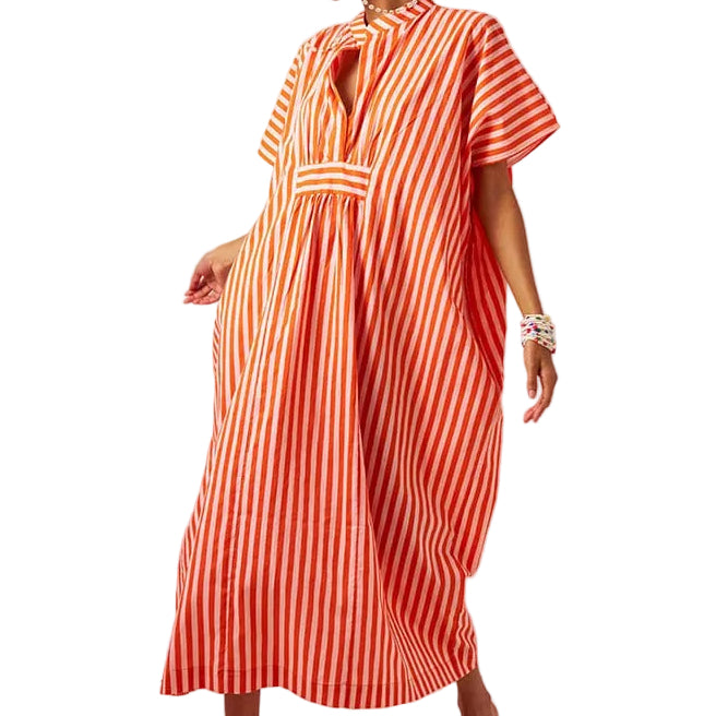 Ink + Alloy Cotton Margot Stripe Kaftans