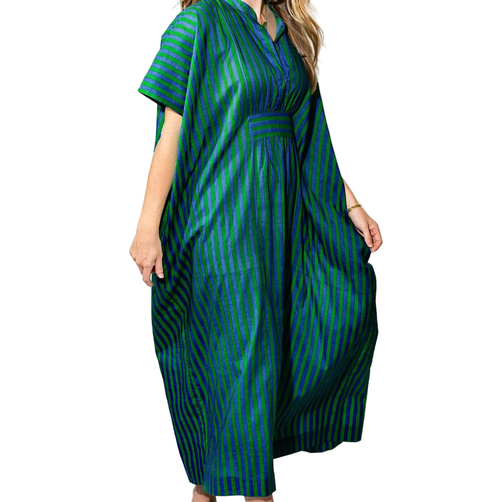 Ink + Alloy Cotton Margot Stripe Kaftans