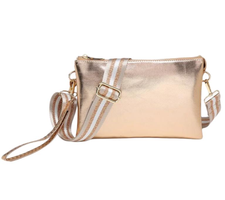 Jen & Co. Izzy Vegan Leather Crossbody Bag