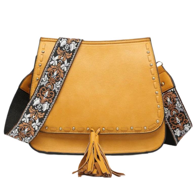 Jen & Co. Bailey Vegan Leather Crossbody Bag