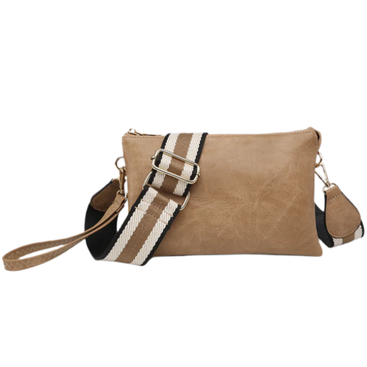 Jen & Co. Izzy Vegan Leather Crossbody Bag