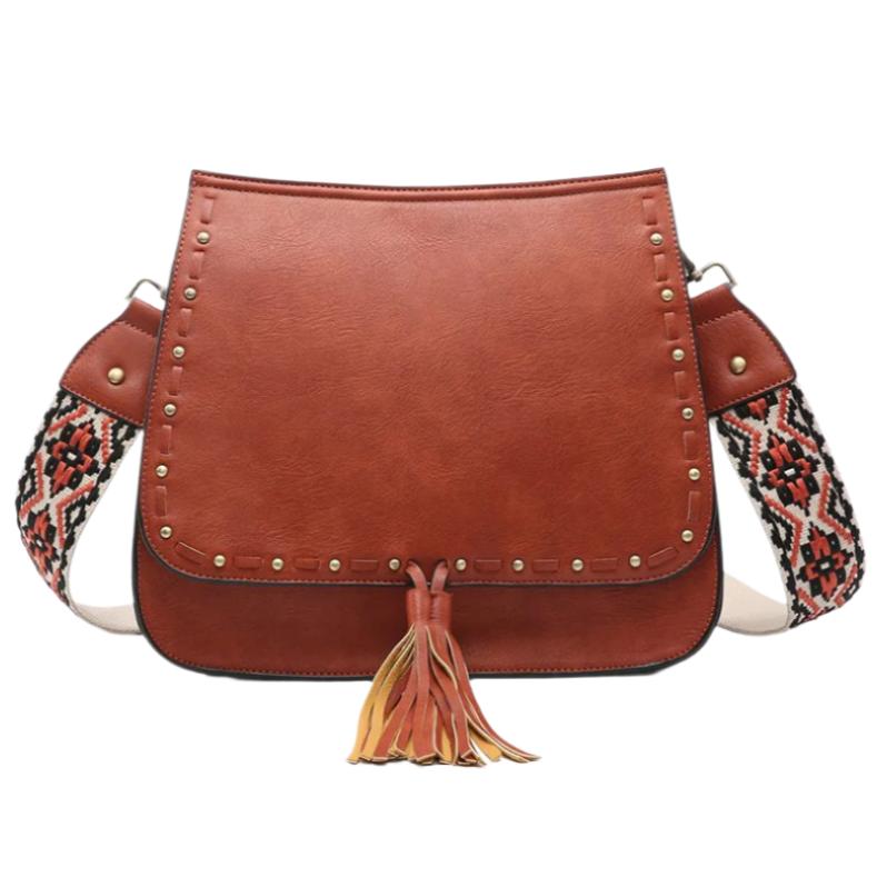 Jen & Co. Bailey Vegan Leather Crossbody Bag